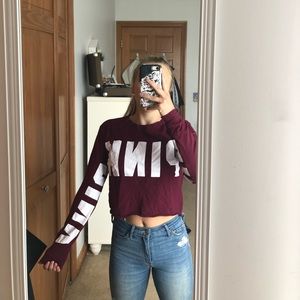 cropped longsleeve